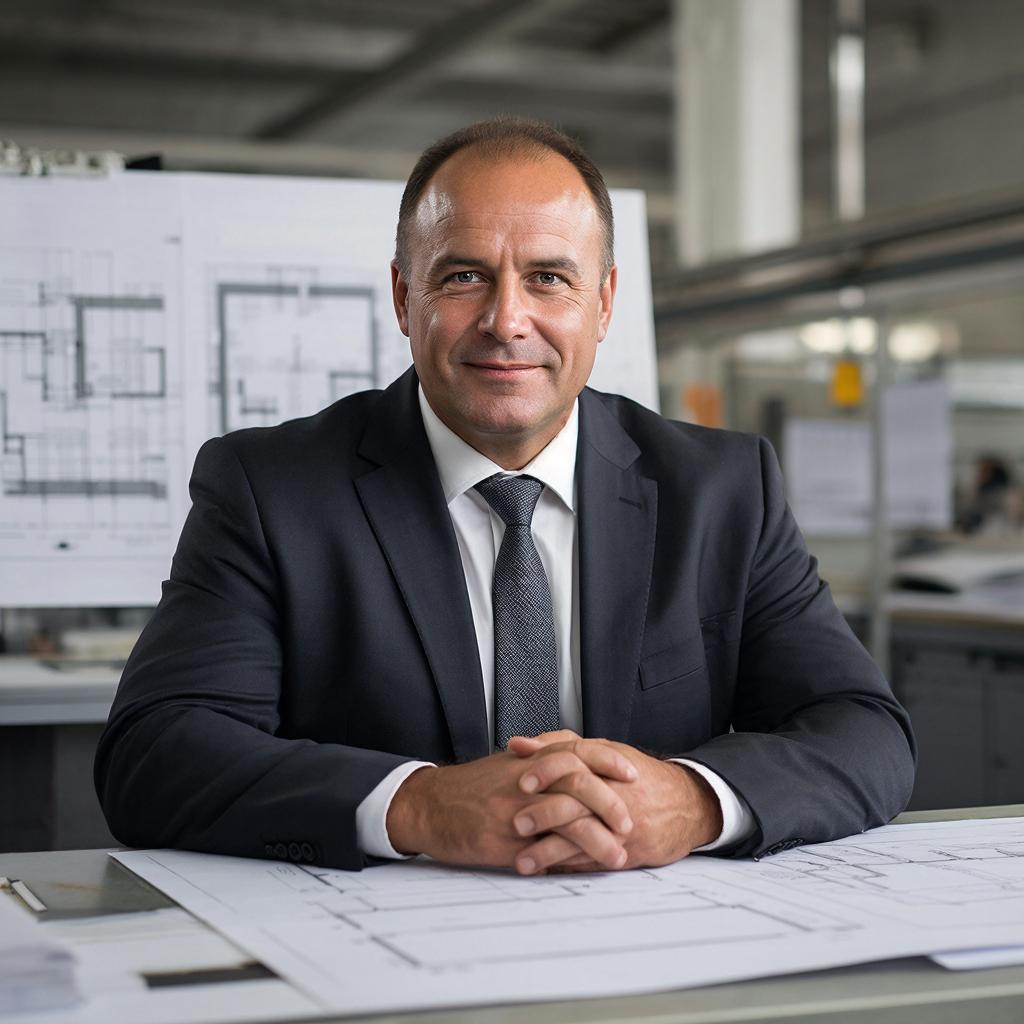 Главный инженер машиностроительного завода